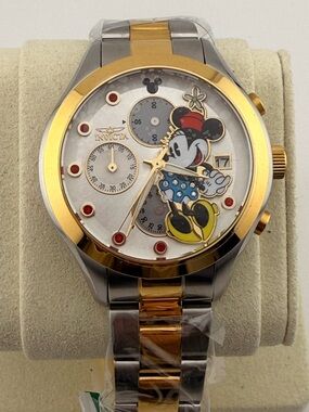 RARE Signed Case! Invicta x Disney Minnie Mouse Ltd Ed 32490